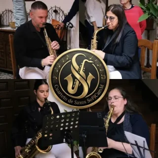 Logo de Cuarteto de Saxofones SoFiCamM