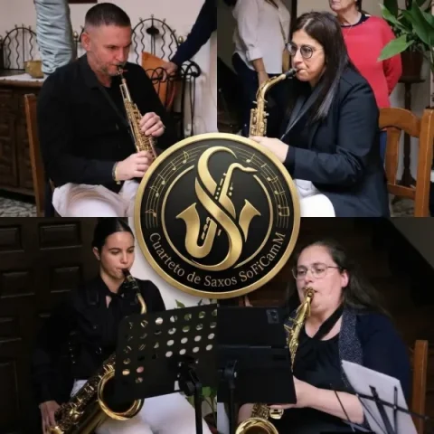 Logo de Cuarteto de Saxofones SoFiCamM