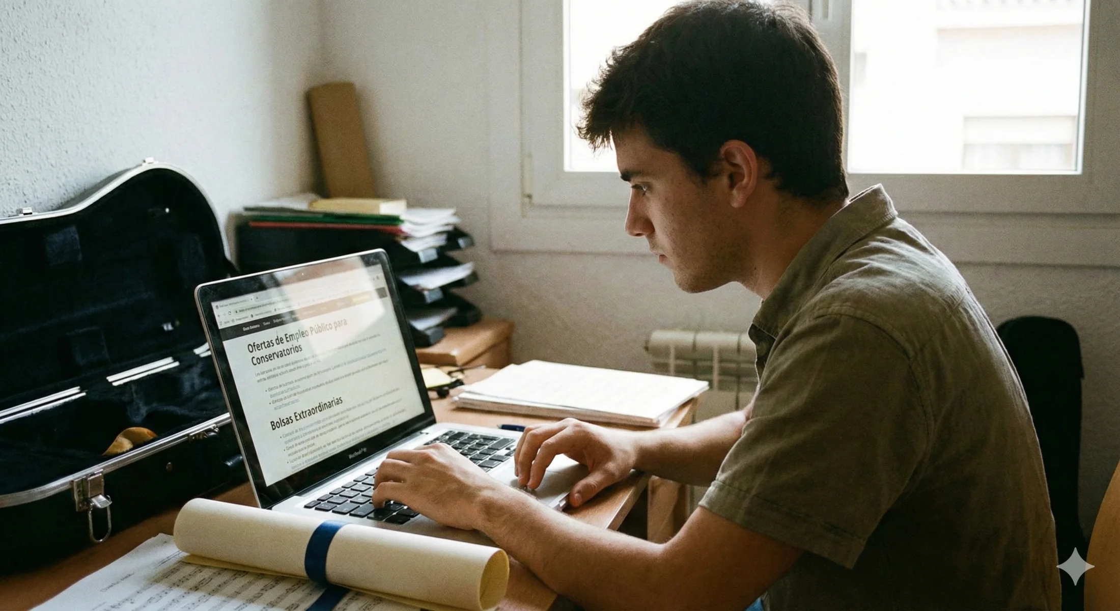 Cómo trabajar en un conservatorio sin haber opositado nunca